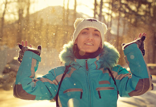 woman-in-the-snow